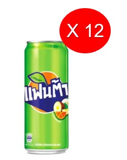 Fanta Soft Drink Green 245 ml