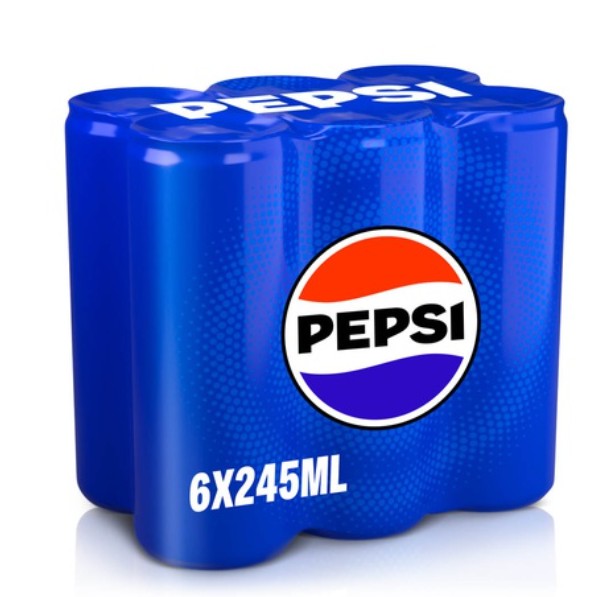 Pepsi Soft Drink Can 245 ml