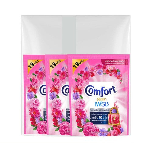 COMFORT FABRIC SOFTENER ULTRA PINK 110 ML. 