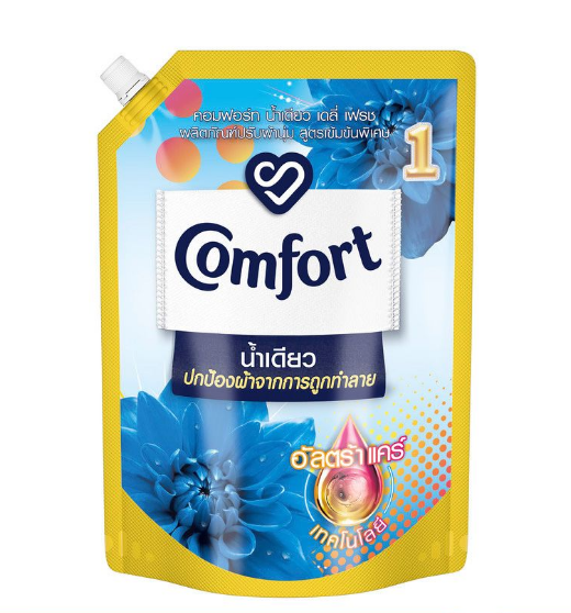 COMFORT ULTRA ONE RINSE BLUE 1250 ML.