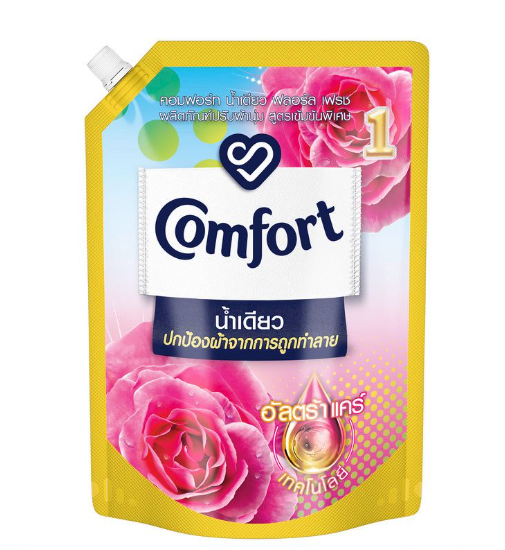 COMFORT ULTRA SOFTENER 1RINSE PINK 1250 ML.