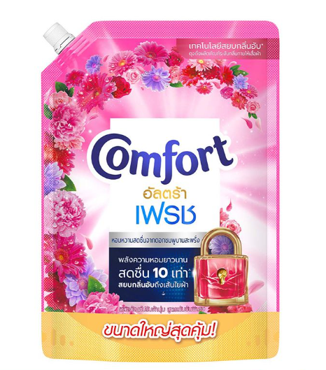 COMFORT ULTRA SOFTENER PINK 1250 ML.