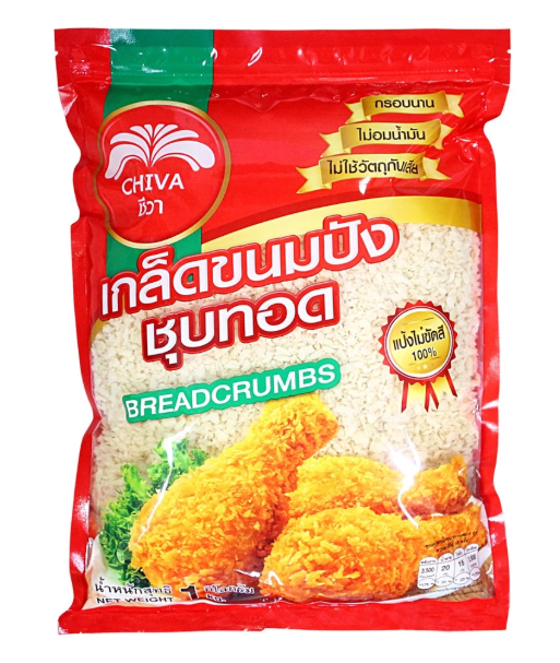 ชีวา เกล็ดขนมปังชุบแป้งทอด 1 กก.