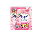 คอมฟอร์ท บิวตี้ น้ำยาปรับผ้านุ่ม สีชมพู 475 มิลลิลิตร แพ็คคู่ (1+1)
