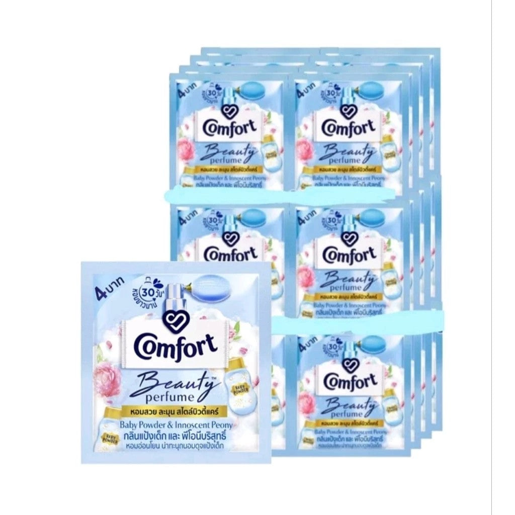 คอมฟอร์ทบิวตี้เพอร์ฟูมน้ำยาปรับผ้านุ่มกลิ่นอินโนเซ้น 17 มล.(ซอง 4 บาท)
