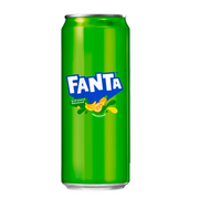 Fanta Soft Drink Green 325 ml