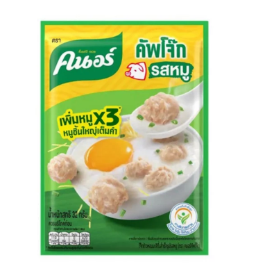 KNORR Instant Rice Porridge with Pork 30 g.