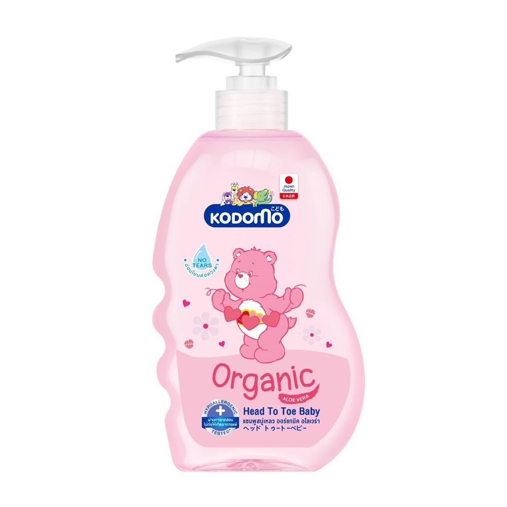 KODOMO HEAD TO TOE PINK HANABAKI 400ML