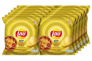 LAY'S Rock Ridged Potato Chips Hot Chili Squid Flavor 12 g.