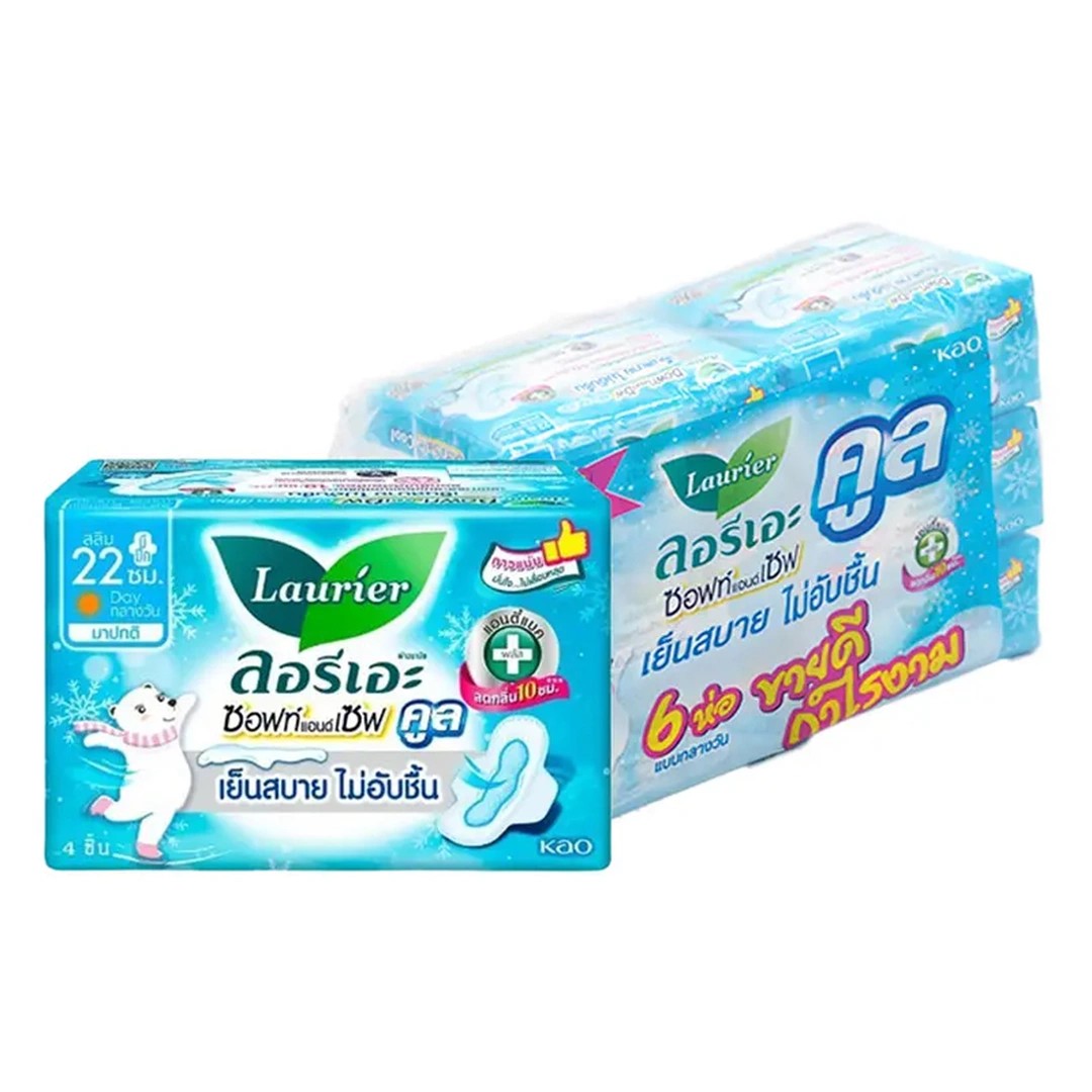 ลอรีเอะสลิมคูล22ซม.4ชิ้น