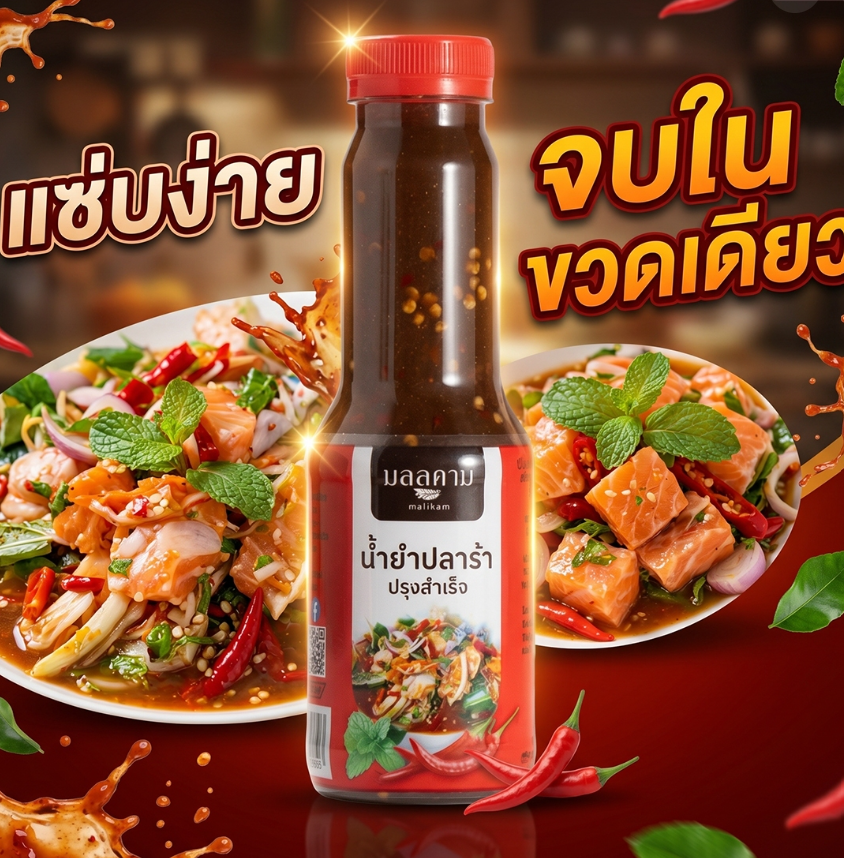MALLKAM Spicy Fermented Fish Salad Dressing 350ml
