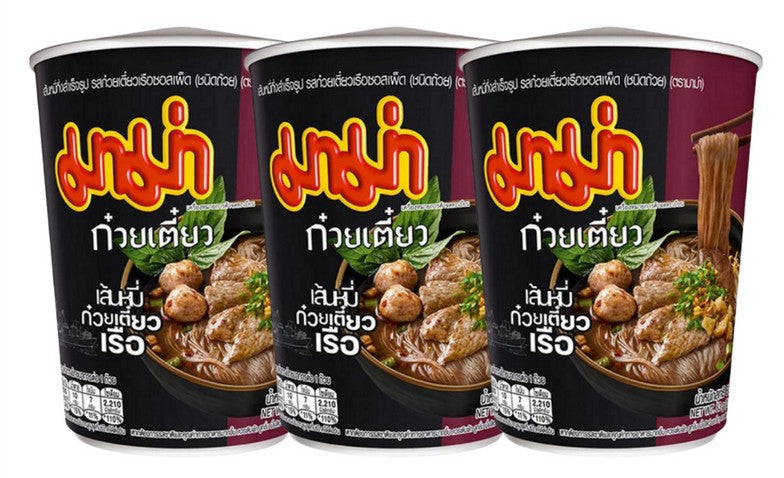 MAMA Instant Noodles Cup Boat Noodles 83 g