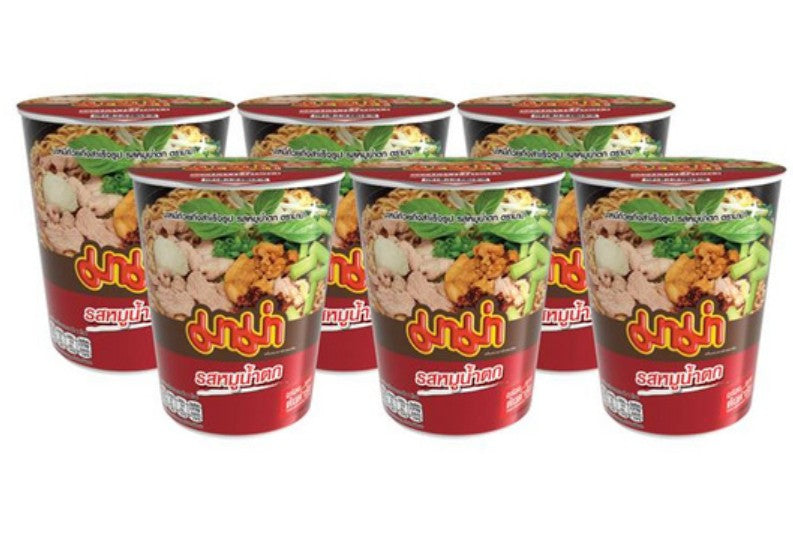 มาม่า บะหมี่กึ่งสำเร็จรูป คัพหมูน้ำตก