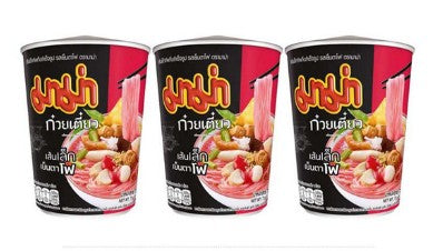 มาม่า บะหมี่กึ่งสำเร็จรูป คัพเส้นเล็กเย็นตาโฟ