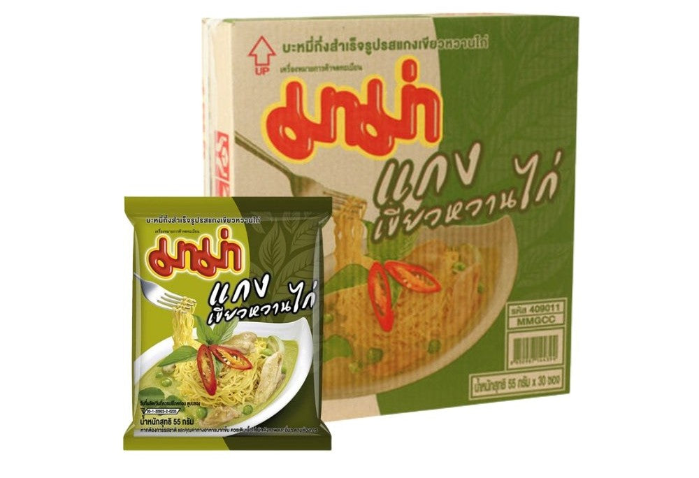 มาม่า บะหมี่กึ่งสำเร็จรูป เขียวหวานไก่