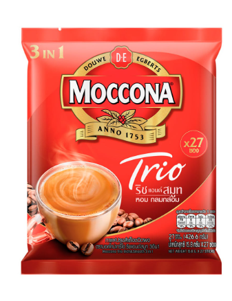 MOCCONA Trio Rich & Smooth 3in1 Instant Coffee 15.8 g. x 27 units