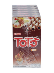 OJO WAFER STICK WITH CHOCOLATE CREAM 17g.
