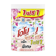 โอโม น้ำยาซักผ้า สูตรพิงค์ 530 มิลลิลิตร แพ็คคู่