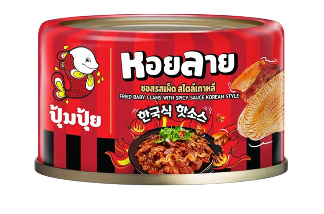 PumPui Clams in Korean Spicy Sauce 40g