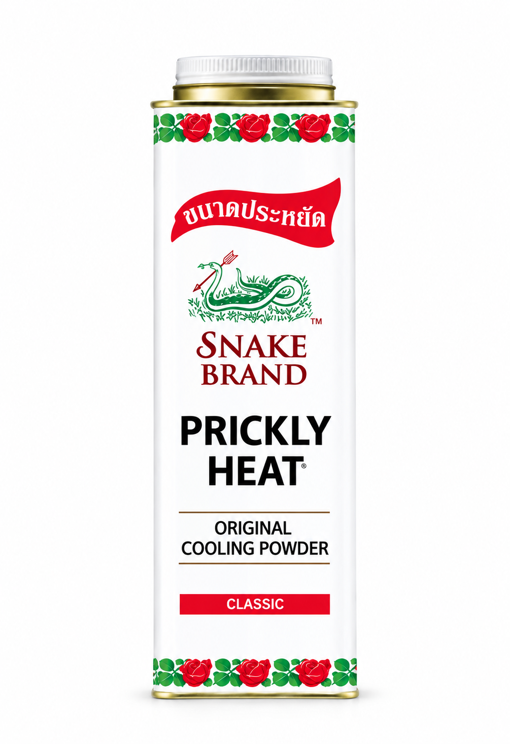 Snake Brand Prickly Heat Powder Relaxing Formula 420g (Red)