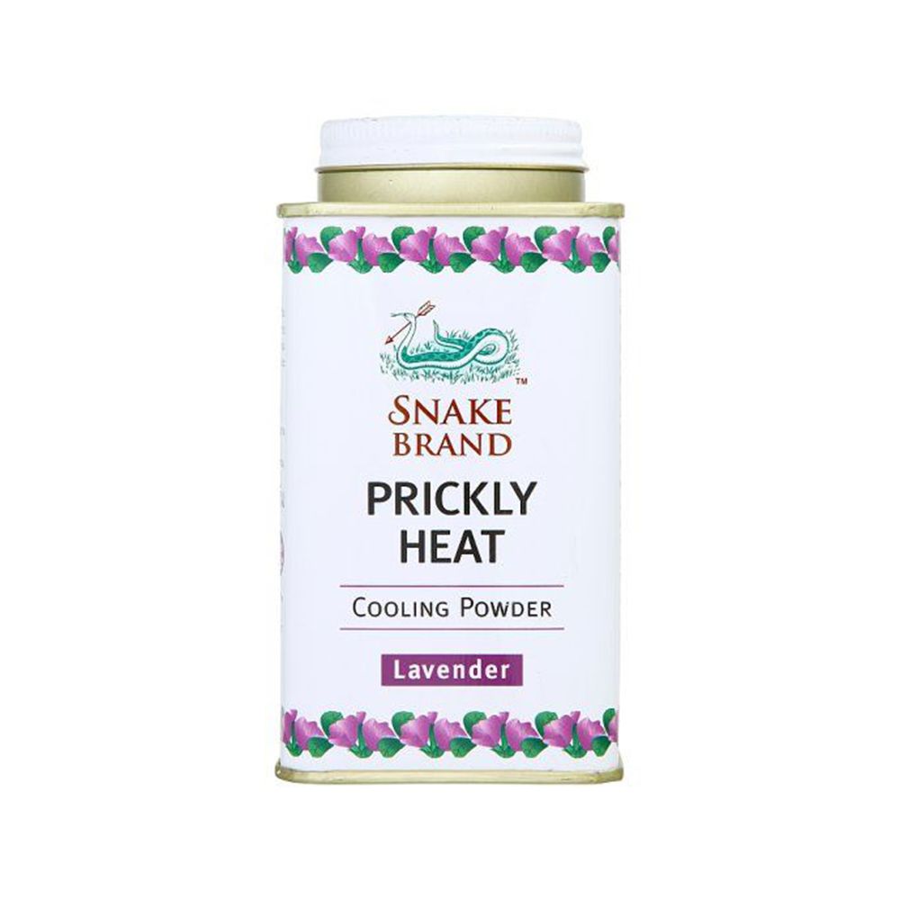 Snake Brand Prickly Heat Powder Relaxing Formula 140g (Purple)