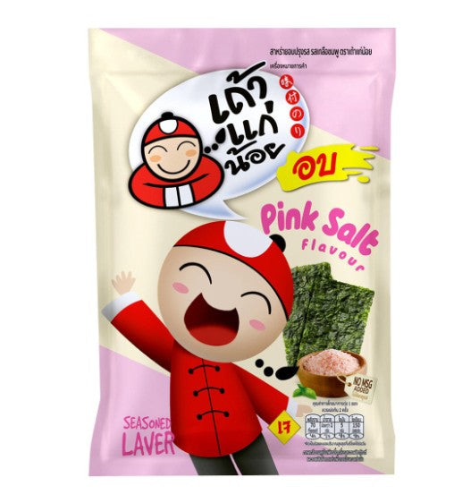 TAOKAENOI Seasoned Laver Pink Salt flavour 1.3 g.