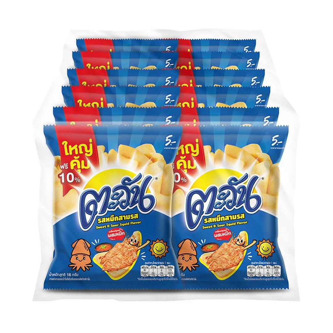 Tawan Snack Three Flavor Squid