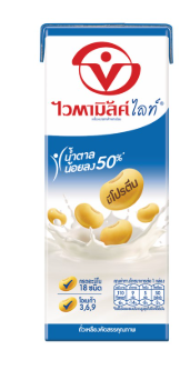 ไวตามิ้ลค์ นมถั่วเหลือง ไลท์ 200 มล.