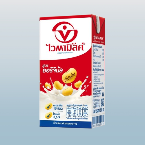 ไวตามิ้ลค์ นมถั่วเหลือง ออริจินัล  300 มล.