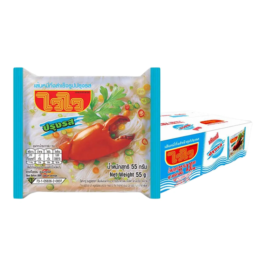 Wai Wai Instant Noodles 30PC Seasoned Noodles