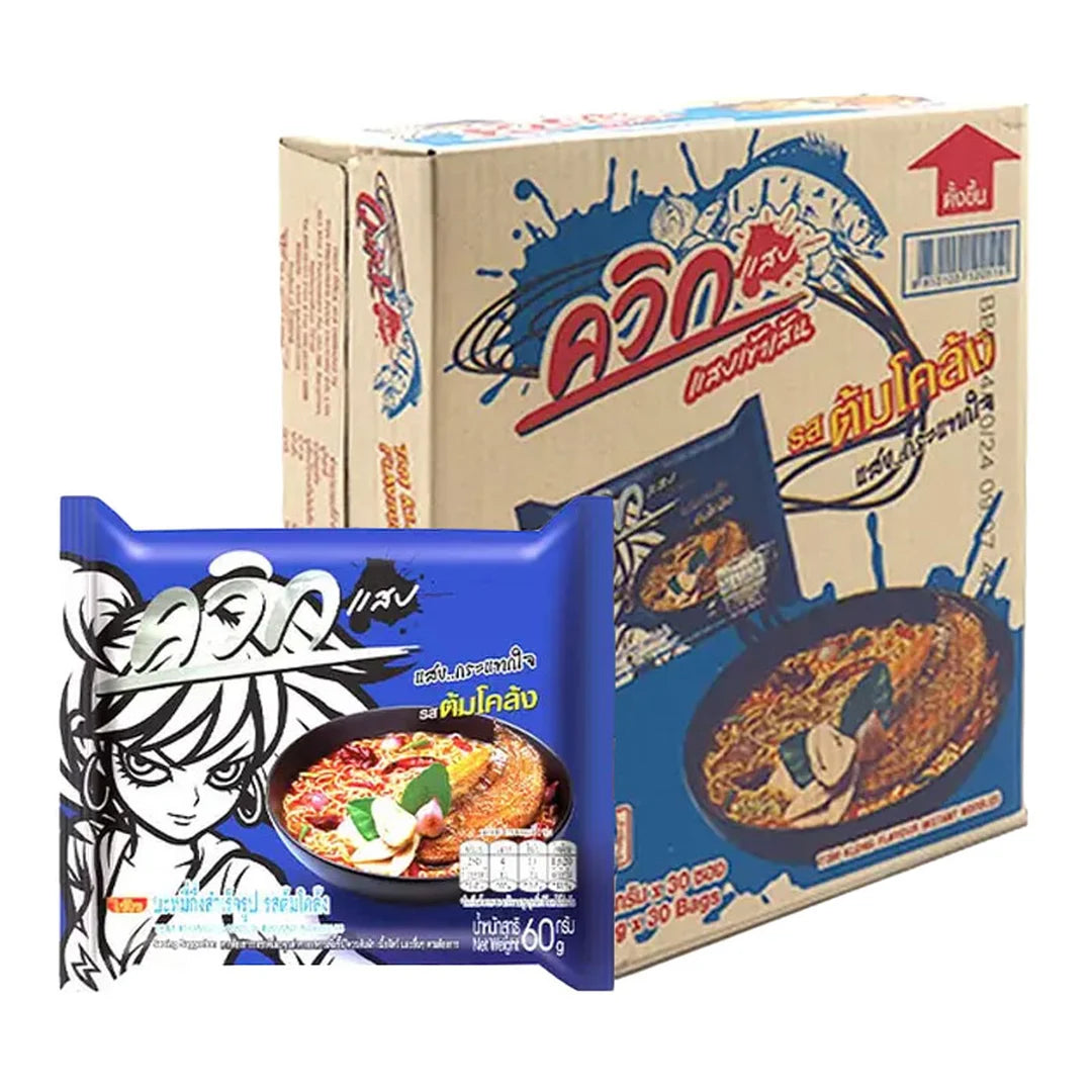 Wai Wai Instant Noodles 30PC Tom Klong Flavor