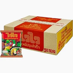 Wai Wai Instant Noodles 30 PC Original Seasoned Flavor