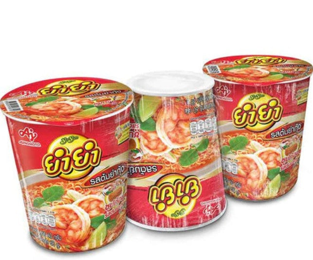 ยำยำ บะหมี่กึ่งสำเร็จรูป คัพต้มยำกุ้งน้ำใส